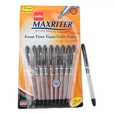 Maxriter Ballpoint Pen Black, Pack Of 10