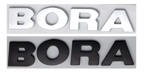 Emblema Letras Bora Vw Foto 2