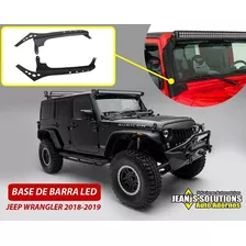 Base Barra Led Techo 52 Jeep Wrangler 18+ / Gladiador 20+