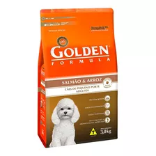 Ração Golden Fórmula Cães Adultos Salmão Mini Bits 3kg