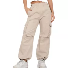 Pantalon Mujer Babucha Jogger Cintura Elastizada