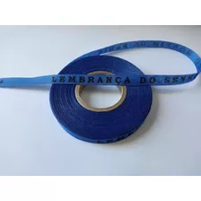 Rolo C/ 100 Fitas Senhor Do Bonfim Original Cor Azul Marinho