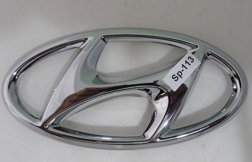 Emblema Original De Parrilla Hyundai Grand I10 20-21 #sp-113 Foto 2