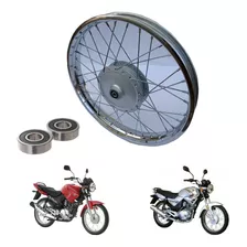 Roda Dianteira Montada Completa Ybr 125 Factor 125 A Tambor