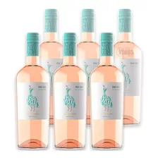 Vino Las Perdices Malbec Rose Chac Chac 750ml Caja X6