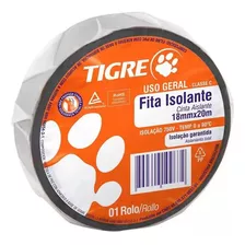 Fita Isolante Tigre Uso Geral 20m C / 10 Unidades