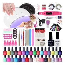 Kit Inicial X41 Completo Cabina Torno Esmaltados Uñas Semi