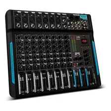 Tklbls Ql-8 Mezladora De 8 Canales Mixer Usb Bluetooth 