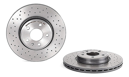 2 Discos Brembo Hiperventilados (d) Brembo A5 16/18 Foto 5