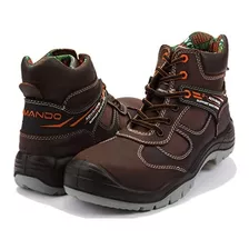 Bota Industrial Comando Piel Modelo 1420 Dielectrica Trabajo