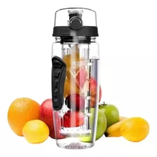 Botella De Agua Con Infusor De Frutas Termo Deportivo 1 L