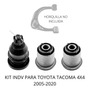 Kit Bujes Y Rotula Derecha Para Toyota Tacoma 4x4 1995-2004