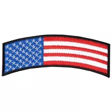 Cueros Calientes La Bandera Americana Patch 4 Ancho X 1 Altu