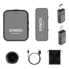 Sistema De Micrófono Inalámbrico Synco G1tl 2.4g Con Clip