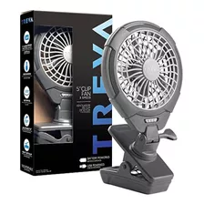 Treva 5 Pulgadas Alimentado Por Batería Clip Fan - Slim Y Po