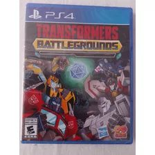 Transformers Battlegrounds Para Ps4 Original Nuevo Y Sellado