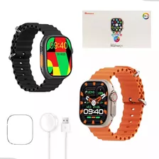 Smartwatch W69+ X One | Tela Super Amoled, 1gb Para Músicas 