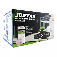 Cámara Seguridad Exterior Panel Solar Wifi Jortan 