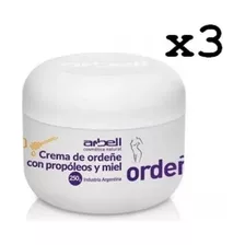 Crema De Ordeñe Propóleo Miel 250 Grs. X3u. Natural Arbell
