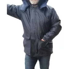 Campera Tipo Parka Truker - Capucha Desmontable, Repele Agua