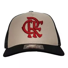 Boné Flamengo Trucker Aba Curva