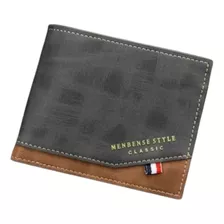 Billetera Cartera Cuero Monedero Y Tarjetero Regalo Hombre 