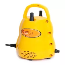 Compressor Inflador De Balões Bexiga Amarelo Bonus 2 Bicos