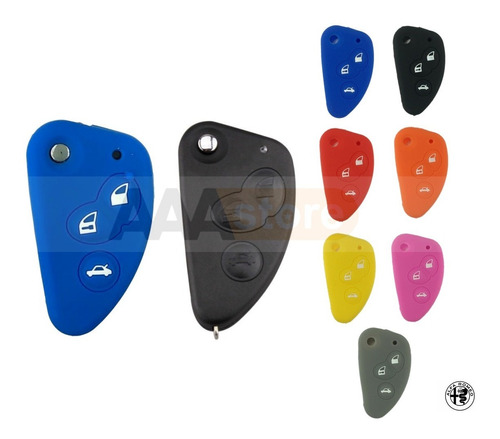 Funda Silicon Protector Llave Alfa Romeo 3b 147 156 159 164 Foto 8