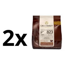 Kit 2 Callebaut 823 33,6% Cacau Em Gotas 400g
