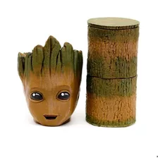 Set Matero 3d Baby Groot Marvel Azucarera Yerbera 3 Piezas