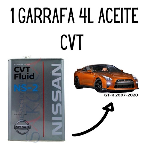 Aceite Caja Aut. 4 L. Gt-r 2019 Original Foto 2