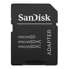 Adaptador Micro Sd Sandisk Micro Sd A Sd Pack (8 Piezas)