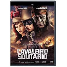 O Cavaleiro Solitário - Dvd - Johnny Depp - Novo - Lacrado