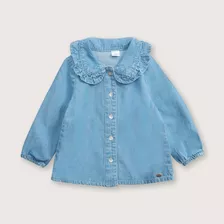 Camisa Bebés Azul 38760 Opaline