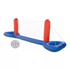 Juego De Piscina Playa Portería Inflable Volleyball + Envio