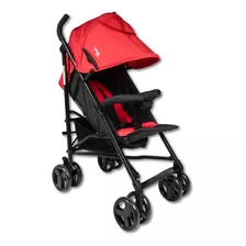 Carriola Para Bebé De Bastón Trendy Kids Cross Reclinable Color Rojo