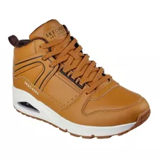Tenis Skechers Uno Keep Close - Whiskey- Hombre - 232547/wsk