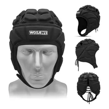 Boné De Goleiro Goalie Head Soccer Rugby Football Helmet Gua