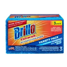 Brillo Estracell - Esponjas De Larga Duracion, Cocina Y Bano