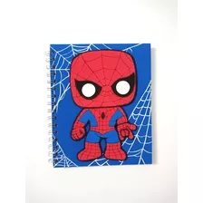 Libreta Spiderman Spider-man Estilo Funko Pop Diseño En Fomy