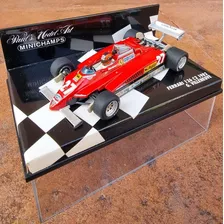Miniatura Ferrari 126 C2 - G. Villeneuve 1982 #27 Minichamps