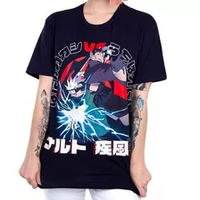 Camiseta Piticas - Naruto Kakashi E Obito