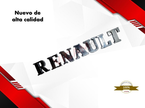 Emblema Para Cajuela Compatible Con Renault Varios Modelos Foto 4