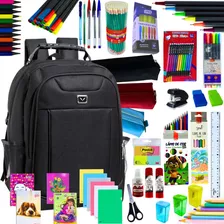 Material Escolar Kit Completo Ensino Fundamental Médio Facul