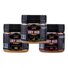 Tempero Dryrub Seco Natural E Defumado Dry Rub Oba Churrasco