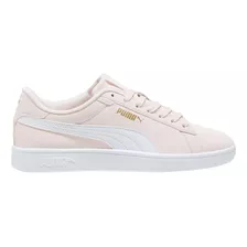 Tenis Puma Casual Smash 3.0 Buck Mujer Rosa