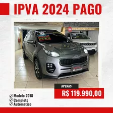 Kia/sportage 2.0 Flex Aut 017/2018 Ipva 2024 Pago