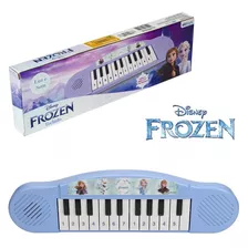 Teclado / Piano Musical Da Disney Frozen Com Luz De 31 Cm