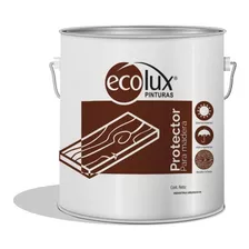 Protector De Maderas Int/ext 900 Ml Color Caoba - Ecolux