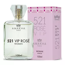 Perfume 521 Vip Rose Amakha Paris Feminino 100ml Promoção!